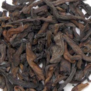 A sample of Aged Yunnan tea.