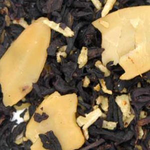 A sample of Almond Snowflake tea.