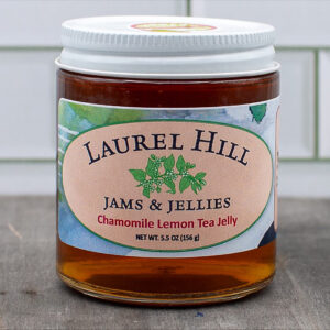 Jar of Laurel Hill Chamomile Lemon Tea Jelly.