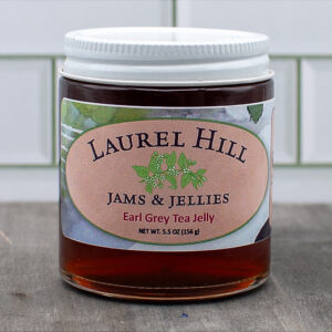 Jar of Laurel Hill Earl Grey Tea Jelly.
