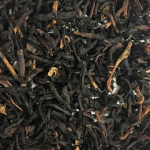 A sample of Decaf Blueberry tea.