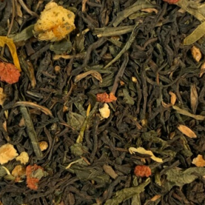 A sample of Mango Passion tea.
