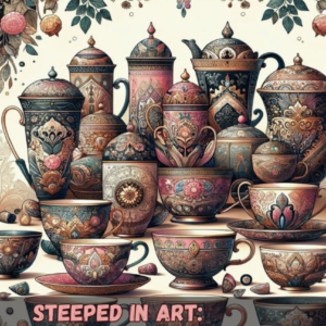 Steeped in Art Coloring Book